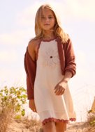 MAYORAL kleita bez piedurknēm, bone, 6.911-34, 157  cm