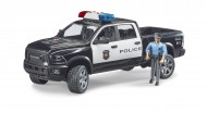 BRUDER RAM 2500 Policijas kravas automašīna ar policistu, 02505