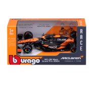 BBURAGO 1:43 sacīkšu automodelis McLaren F1 Team MCL38, sortiments, 18-38214
