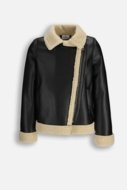 COCCODRILLO mēteļi OUTERWEAR GIRL JUNIOR, melns, ZC5153101OGJ-021-146, 146 cm
