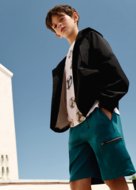 MAYORAL šorti, aqua, 6.219-38, 157  cm