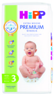 HiPP autiņbiksītes PREMIUM, 3 izmērs, 6-10 kg., 54 gab., DA92051