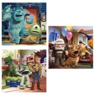 CLEMENTONI puzle Square Disney Pixar, 3x48 gab., 25065