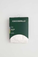 COCCODRILLO zeķubikses TIGHT MICROFIBRE COLORFUL, balts, cm