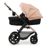 KINDERKRAFT universāls ratiņi MOOV 2 AIR 3in1 EVA RITEŅI, sand beige, KSMOOV02BEGEV00