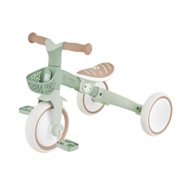 GLOBBER mācību trīsritenis Learning Trike 3in1 Plus, pistāciju, 738-109