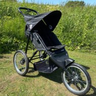 BABYTROLD ratiņi JOGGER, Black, 13-66SS