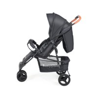 BABYTROLD ratiņi EASY GO, Black, 13-12S