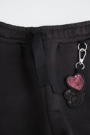 COCCODRILLO bikses CRAFT PUNK GIRL JUNIOR, melns, ZC5120101CGJ-021-158, 158 cm