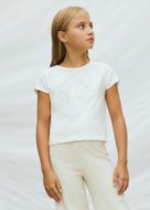 MAYORAL t-krekls ar īsam piedurknēm, natural, 6.002-91, 157  cm