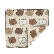 MARKLAND divdaļīgs gultas veļas komplekts PURE MUSLIN, 70–100 cm, Hippo, 17-61HPO