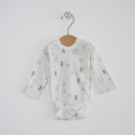 VILAURITA bodijs ar apgrieztām vīlēm TOMMY, balts, art1152, 50 cm