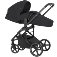 CARRELLO universāls ratiņi ALFA 2IN1, Rock black, CRL-6522
