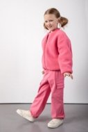 COCCODRILLO džemperis RAVE GIRL KIDS, rozā, ZC5132501RGK-007-116, 116 cm