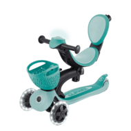 GLOBBER skrejritenis Go Up Baby Light 360, 3in1, piparmētra, 844-206