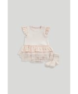 MOTHERCARE apģērbs ar īsām piedurknēm un zeķes, LL810 80