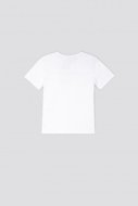 COCCODRILLO t-krekls ar īsam piedurknēm ELEGANT JUNIOR BOY, balts, 110 cm, WC2143201EJB-001
