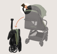 LIONELO ratiņi JULIE AIR, Green sage, LO-JULIE AIR