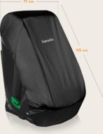 LIONELO autokrēsls termopārvalks, Silver, LO-THERMALCOVER