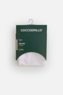 COCCODRILLO zeķubikses, balti, izmērs