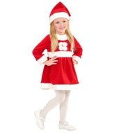 WIDMANN kostīms Miss Santa, izmērs (110 cm / 3-4 gadi), 14926