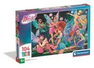 CLEMENTONI puzle Winx club, 104 gab., 25085