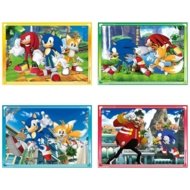 CLEMENTONI SONIC puzle, 4in1, 21522
