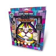 SPLAT PLANET koka 3D krāsošanas attēls Kaķis, SP48165