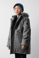 COCCODRILLO jakete OUTERWEAR BOY JUNIOR, pelēks, ZC5152107OBJ-019-164, 164 cm