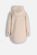 COCCODRILLO kažokādas mētelis OUTERWEAR GIRL JUNIOR, krēmveida, ZC5153102OGJ-003-164, 164 cm