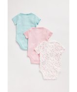MOTHERCARE bodijs ar īsam piedurknēm, 3 gab., EB748