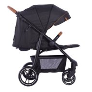 BABYTROLD universālie ratiņi MALAGA 2in1, Black, 13-51SN-P