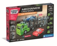 CLEMENTONI SCIENCE&PLAY MECHANICS celtniecība Auto transportētājs, 75132BL