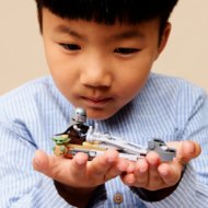 75436 LEGO® Star Wars™ Mandalorian un Grogu ātrgaitas motocikls