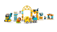 10476 LEGO® DUPLO® Pilsēta “Trīs vienā” Būvlaukums un transportlīdzekļi
