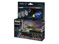 REVELL auto modelis - tanks T-34/85, 63302