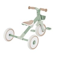 GLOBBER mācību trīsritenis Learning Trike 2in1 Plus, pistāciju, 737-109