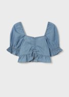 MAYORAL blūze ar īsam piedurknēm 8G, light, 6197-68