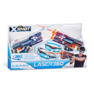 X-SHOT rotaļu pistole "Laser Skins", 2 gab., sortiments, 36602