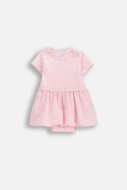 COCCODRILLO bodijs ar īsam piedurknēm un pogām, rozā, WC6112801QGN-033-074, 74 izmērs