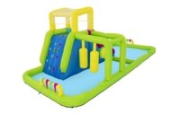BESTWAY H2OGO! Mega ūdens atrakciju parks - šļakatas, 7,1 m x 3,1 m x 2,65 m, 53387