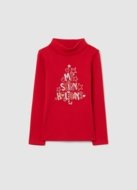 OVS t-krekls ar garām piedurknēm un augsto apkakli, cm, 002498228