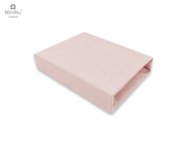 MIMINU džersija palags, 120x60 cm., Powdery pink