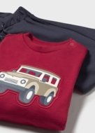 MAYORAL bikses, red, 2.838-65