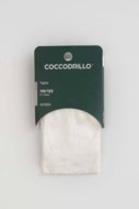 COCCODRILLO zeķubikses TIGHT MICROFIBRE COLORFUL, balts, ZC5380314TMC-001-080, 80/86 cm