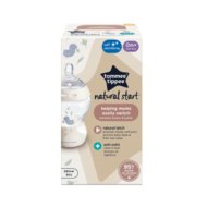 TOMMEE TIPPEE Natural Start barošanas pudelīte ar pašsterilizācijas funkciju 260ml 42250206