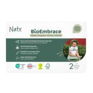 NATY autiņbiksītes BioEmbrace, 2 izmērs, 3-6 kg., 33 gab., 8000208