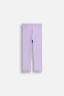 COCCODRILLO leggingi HAPPY PUPPY GIRL NEWBORN, violeta, ZC5122103HGN-016-086, 86 cm