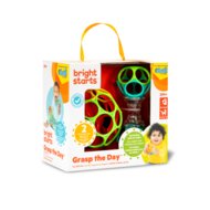 BRIGHT STARTS bumbiņas un ripojošā rotaļlieta komplekts Grasp the Day Gift Set, sortiments., 16908