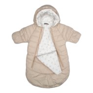 HUPPA kombinezons-guļammaiss ZUMI, smilšu krāsa, 32640030-70161, 68 cm